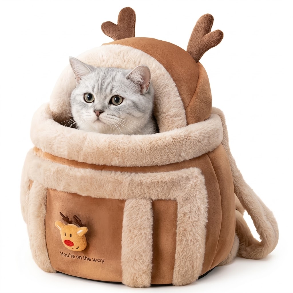 Paw Vale Jingle Burrow Christmas dog carrier